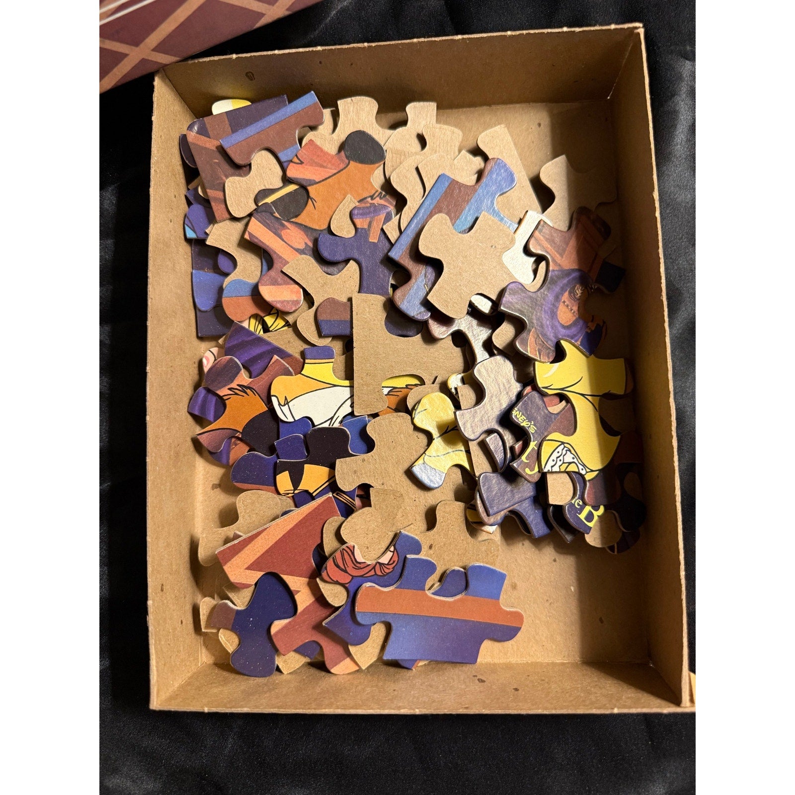 Vintage 1991 Golden 63-piece puzzle Disney Beauty and the Beast complete