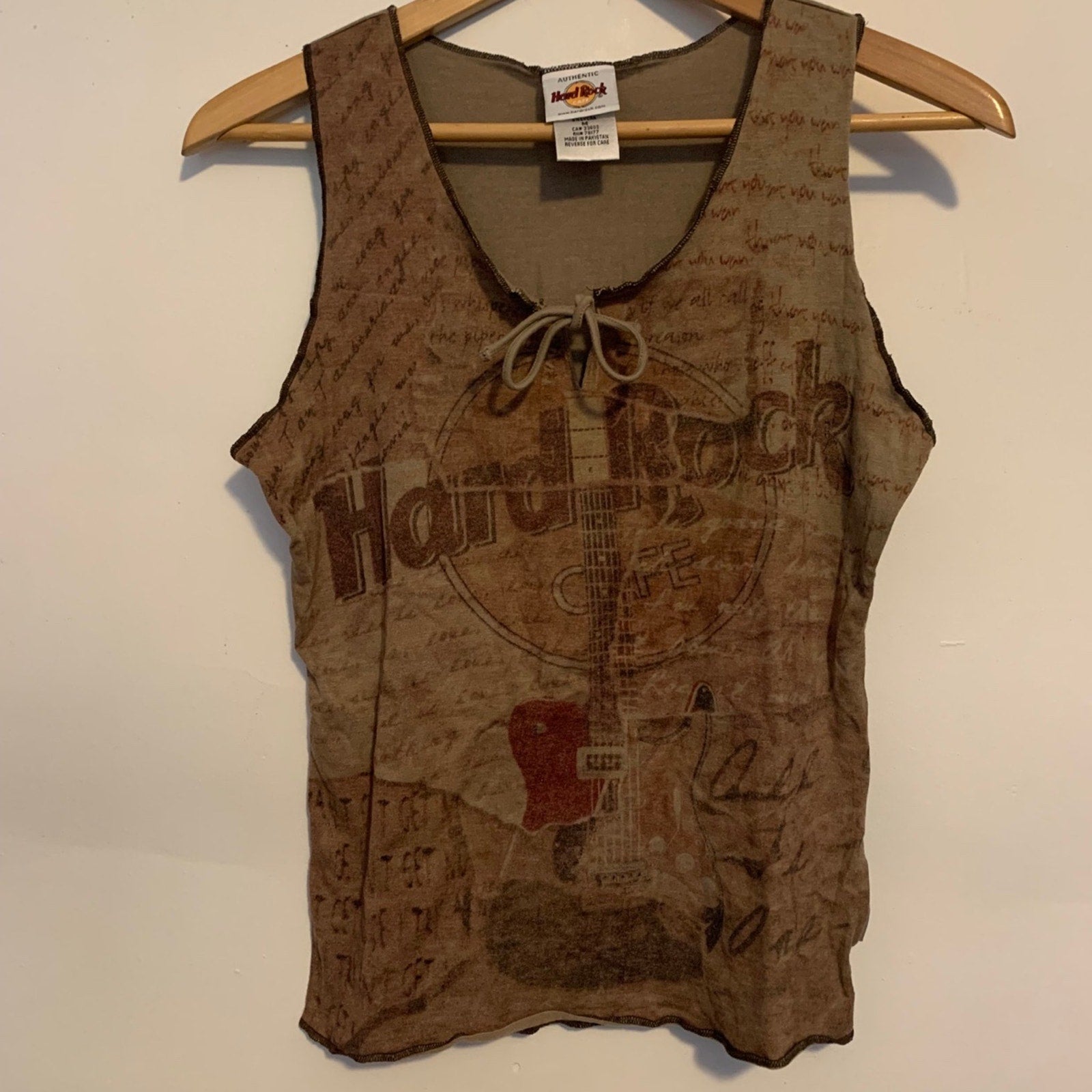 Vintage Hard Rock Cafe Tank Size M St. Thomas