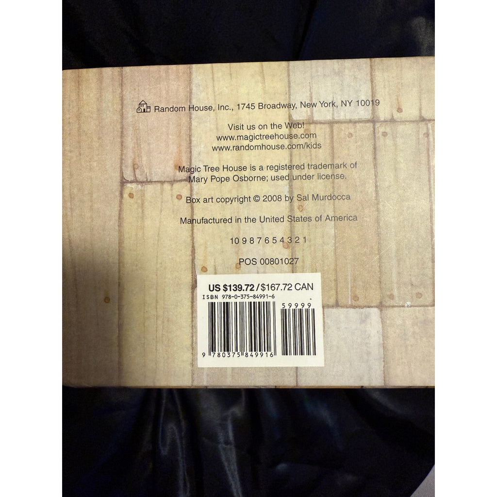 Magic Tree House 1–28 Box Set EUC + Timeline poster
