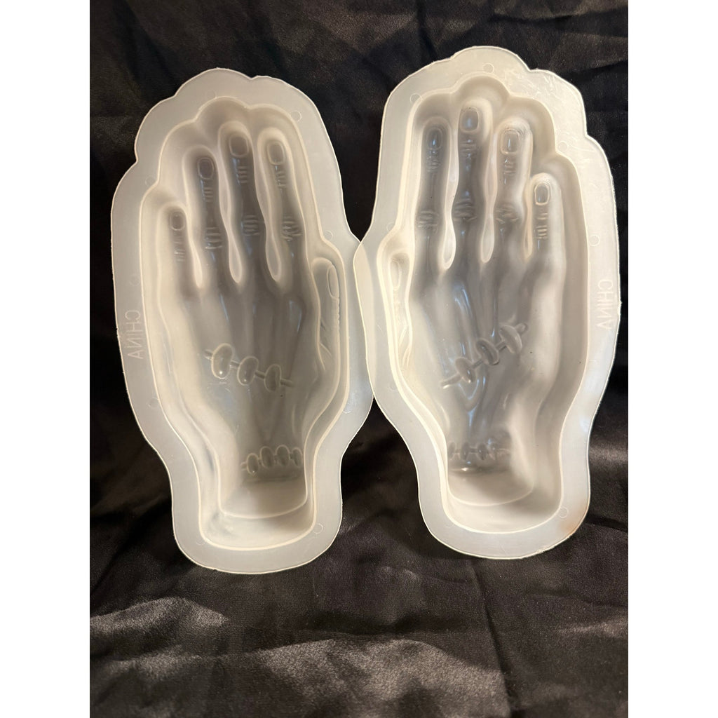 Vintage 90’s Frankenstein hand molds ice jello soap