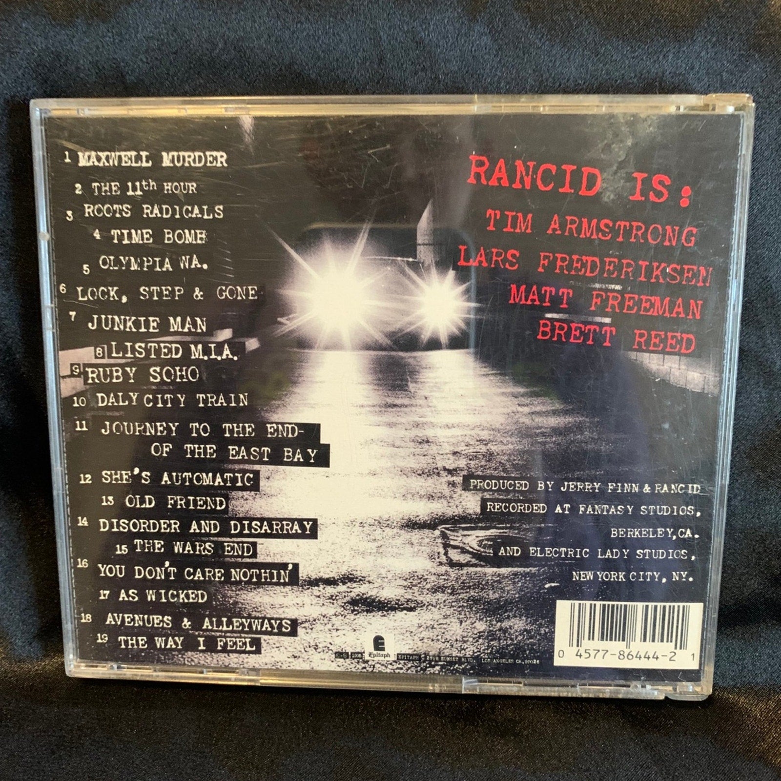 Rancid CD And Out Come The Wolves