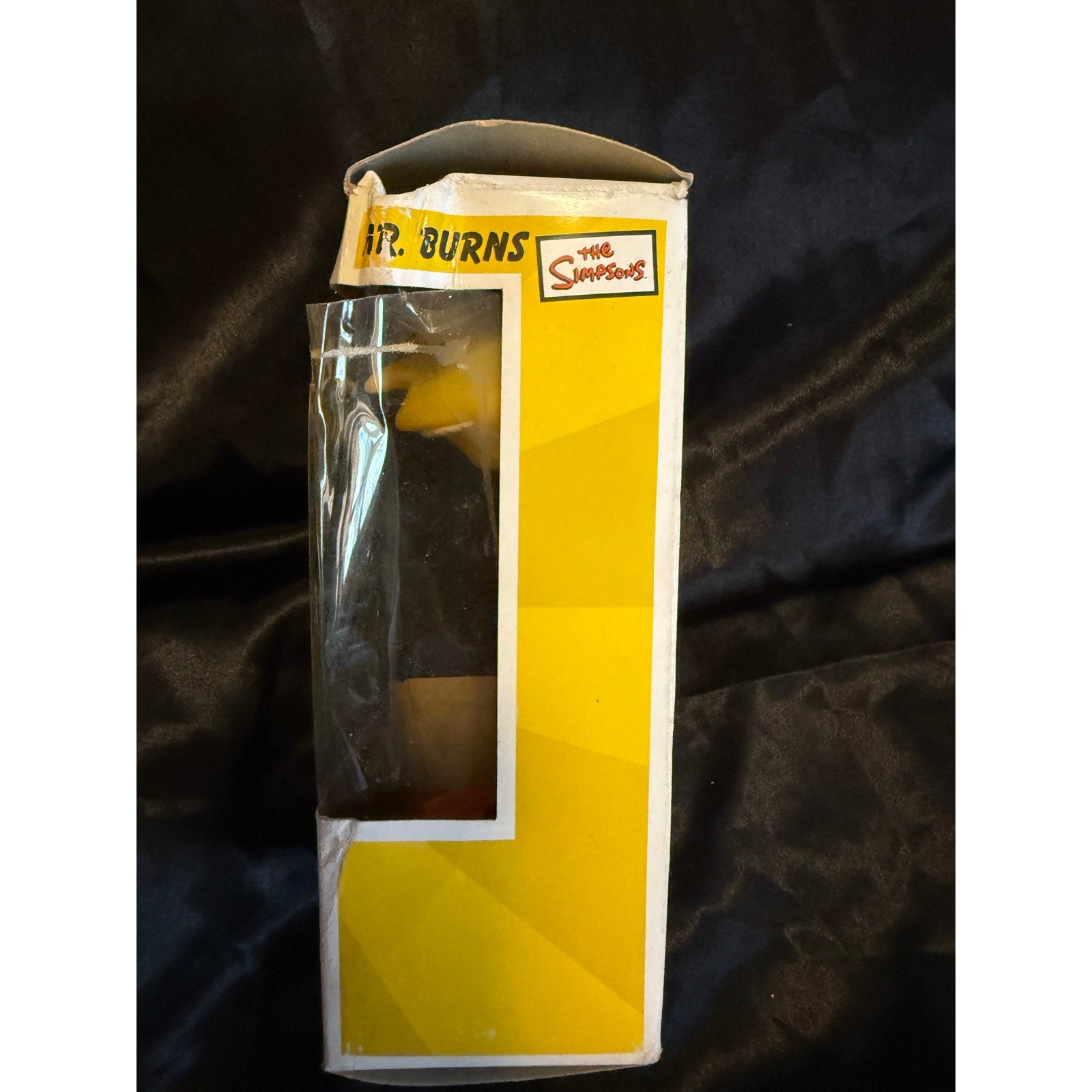 Funko Bobble Head The Simpsons Mr. Burns 2005 Wacky Wobblers damaged box