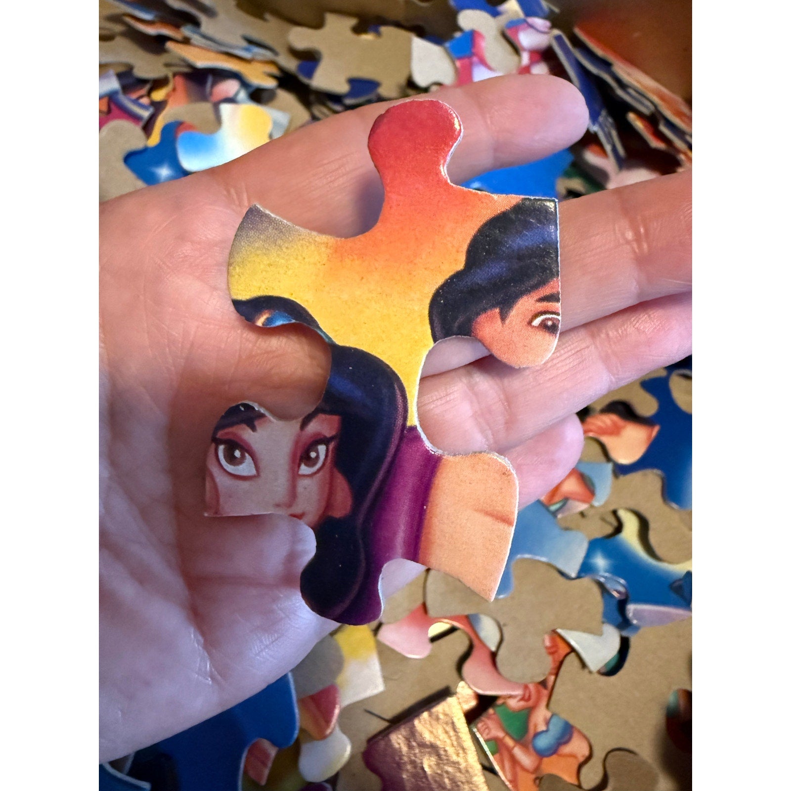 Vintage 90’s Disney Aladdin 300 piece Movie Poster Puzzle 2'x3'