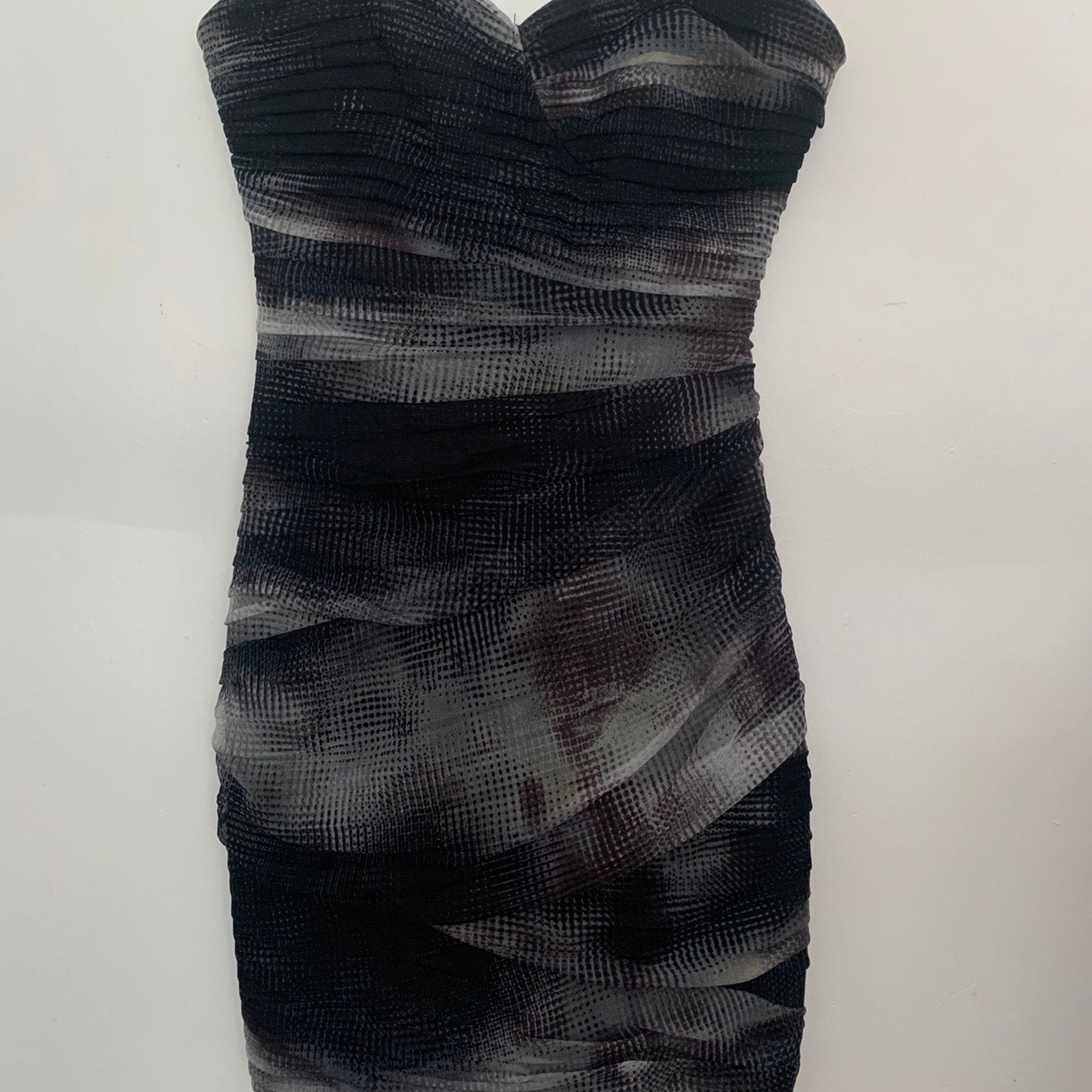 BCBGMaxAzria Vintage Y2K Winnie Strapless Dress Women’s Size 0