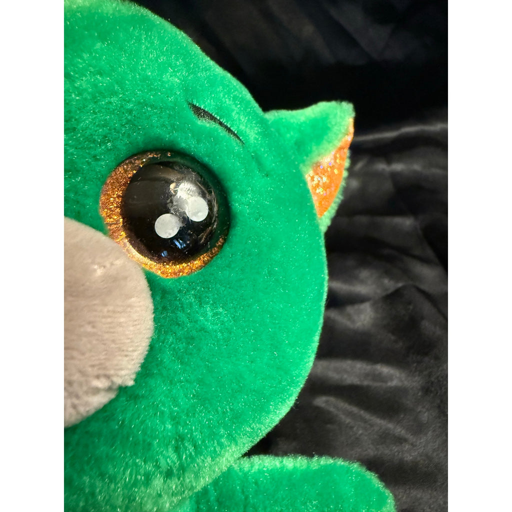 Russ Lil Peepers Green Vampire Bat Plush Stuffed Animal Halloween