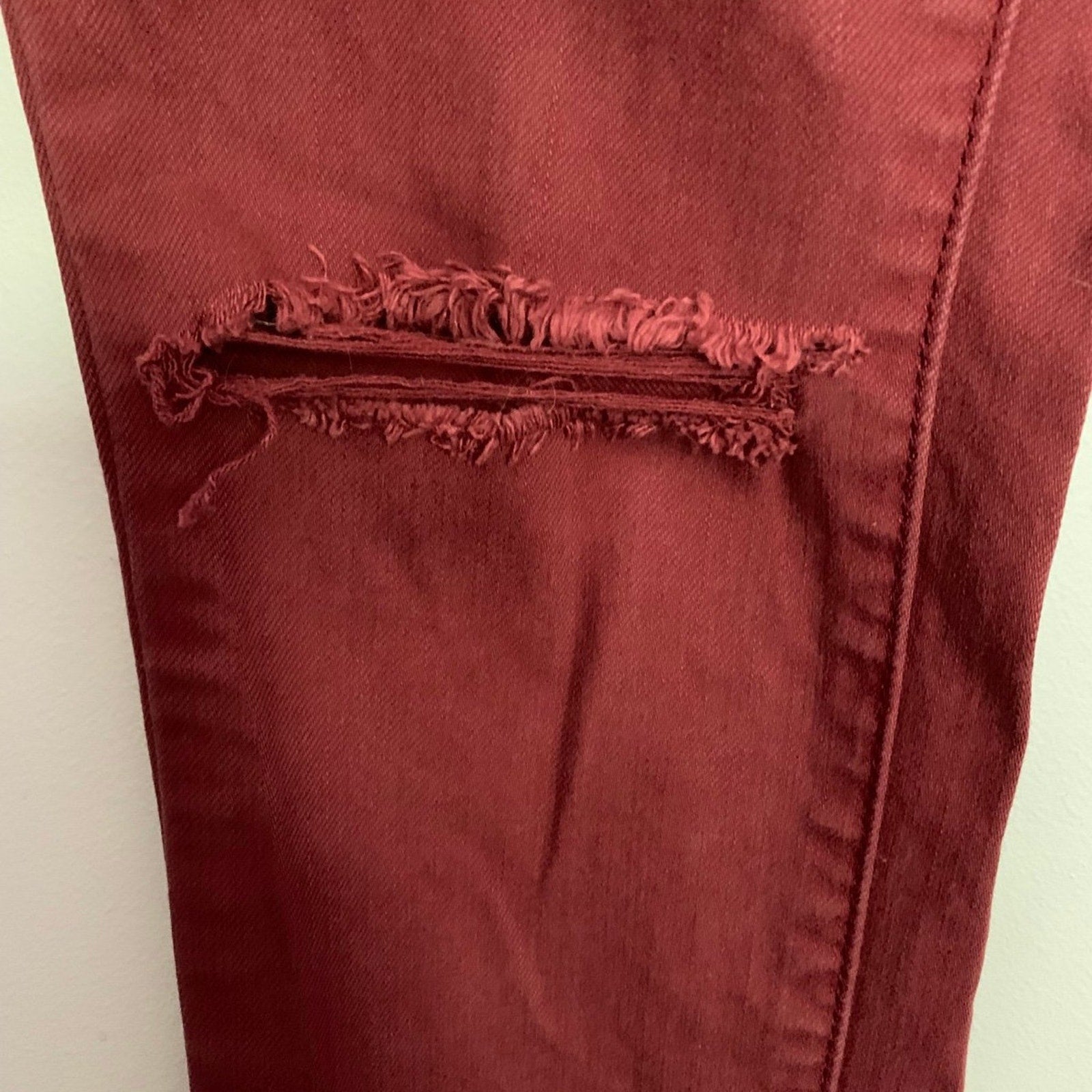 Billabong Women’s Jeans Size 26 Burnt Red Color