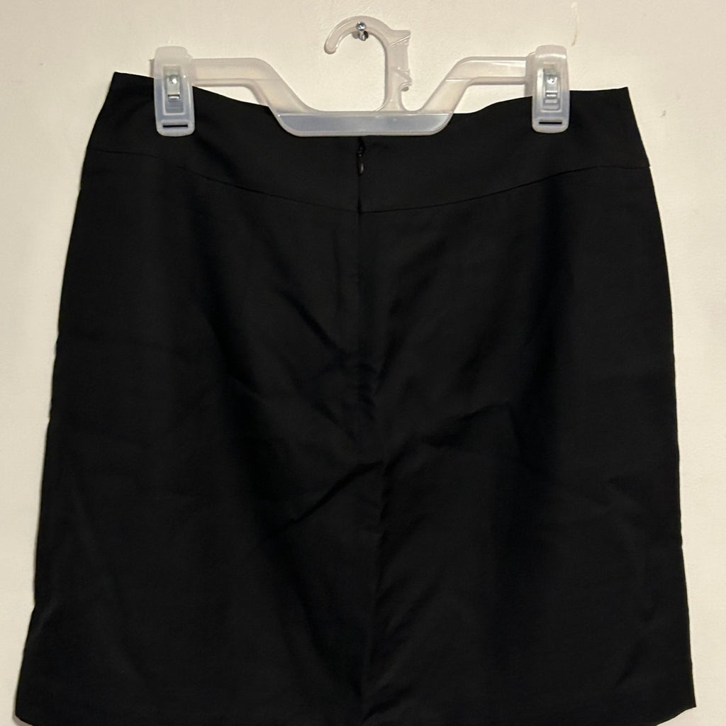 Loft black mini skirt Women’s Sz 6 NWT