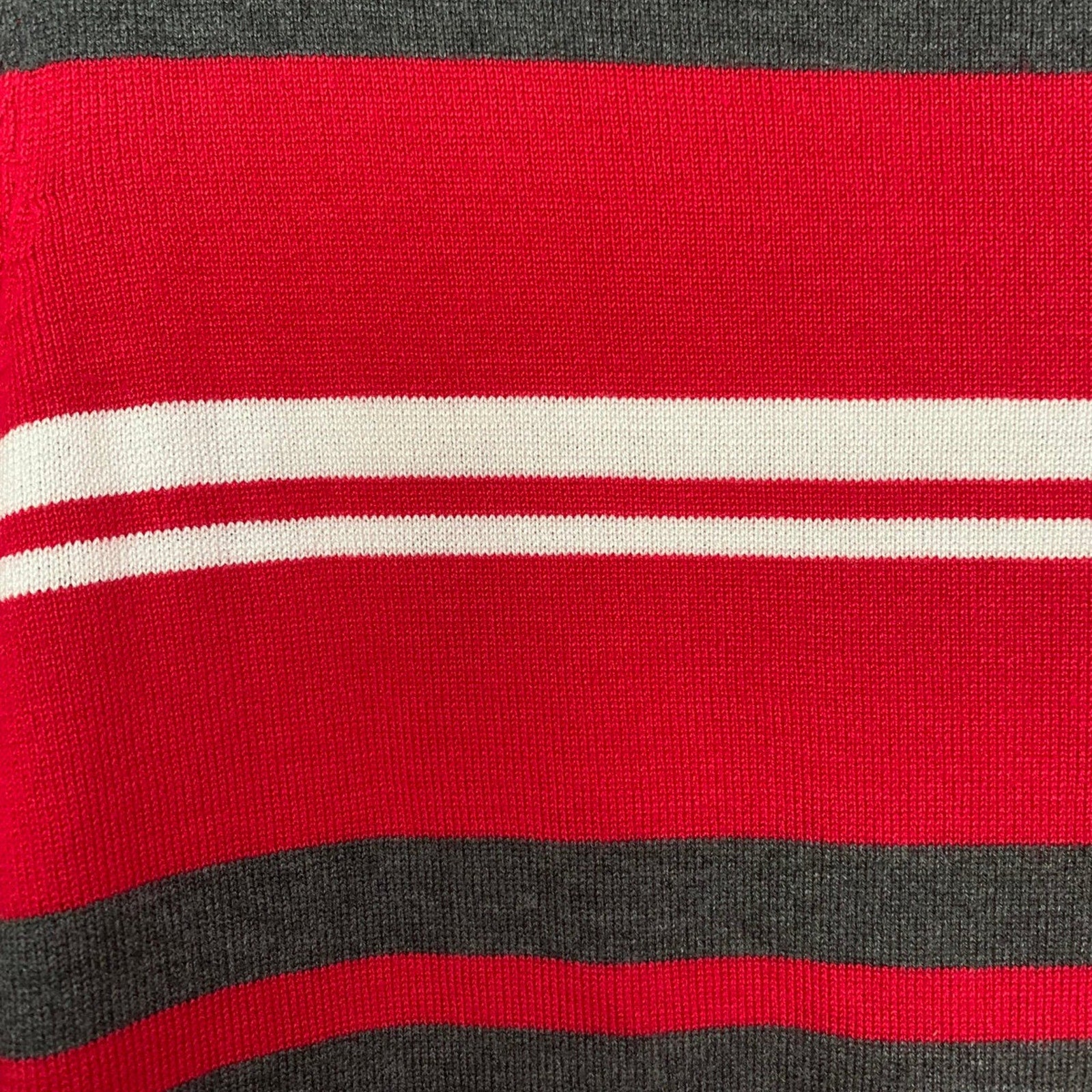 Liz Claiborne Red Crew Neck 3/4 sleeve Pullover Sweater Size S NWT
