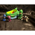 Disney Junior PJ Masks Gekko Mobile with robot Gekko Owl Ninjalino figures
