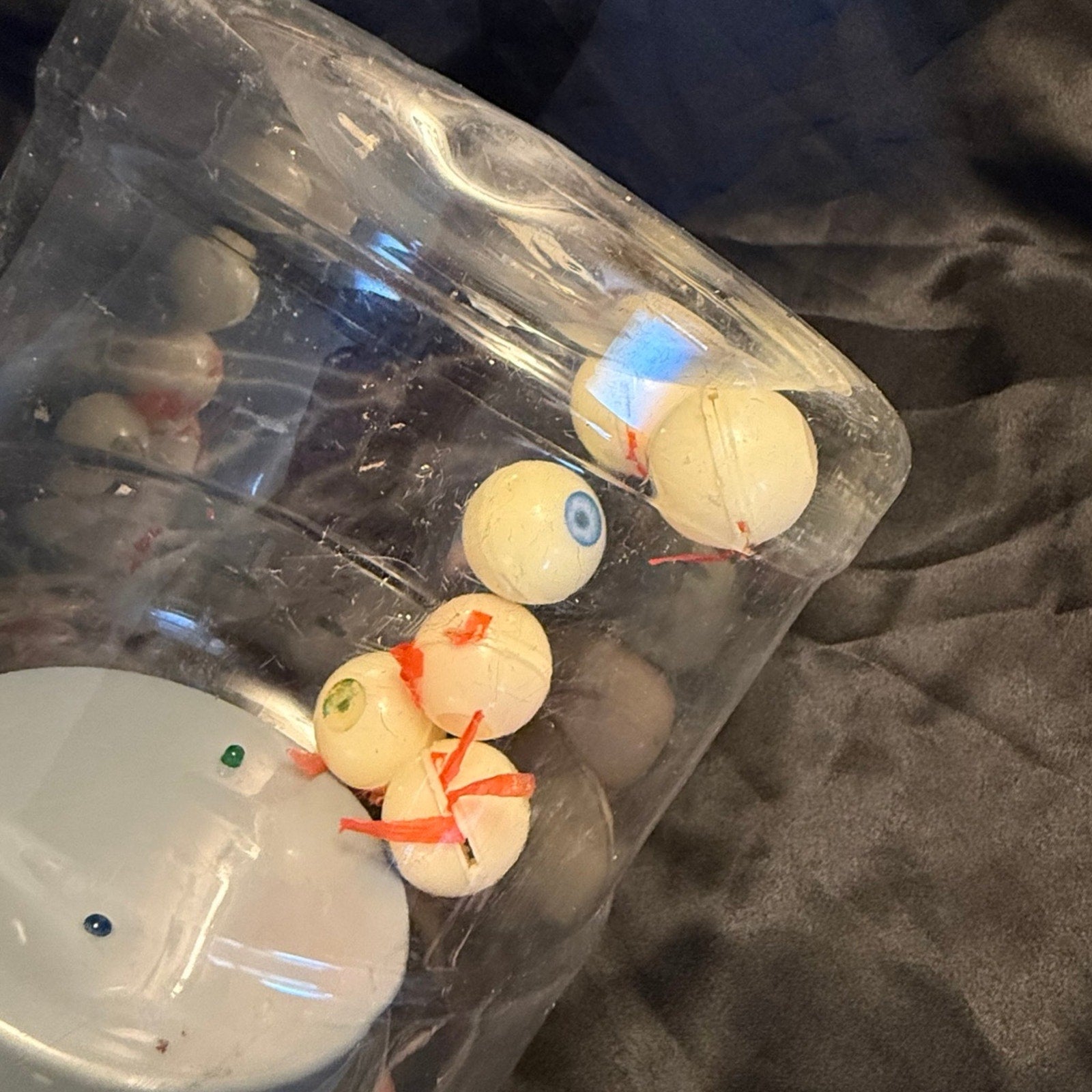 Vintage 2004 Doctor Shivers Animated Lighted Jar of Eyeballs