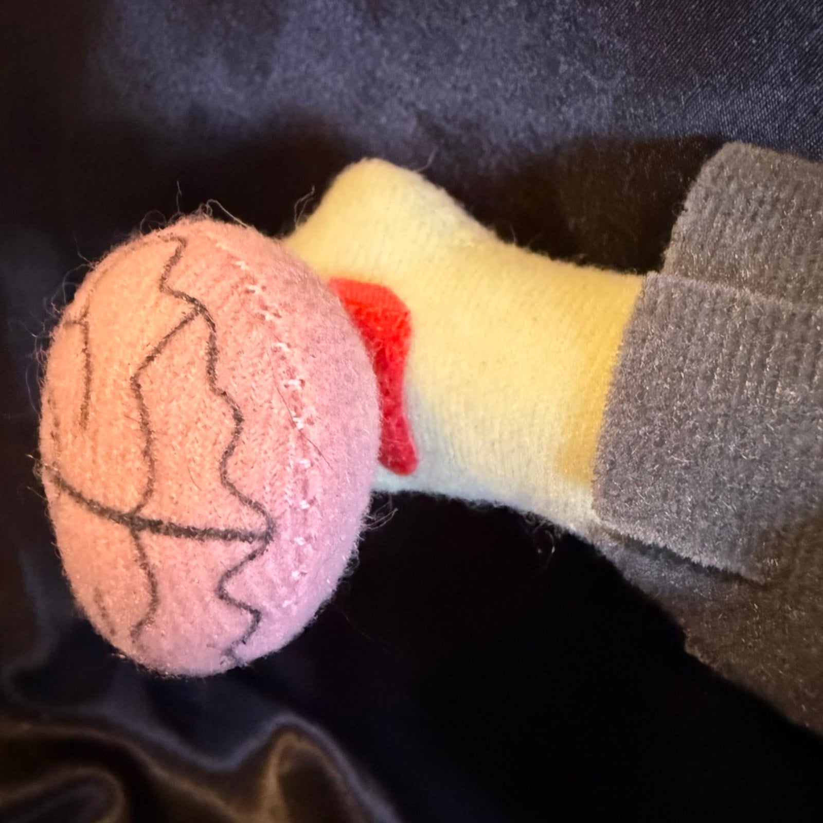 2008 Think Geek "Dismember Me" Zombie plushie Removable Limbs