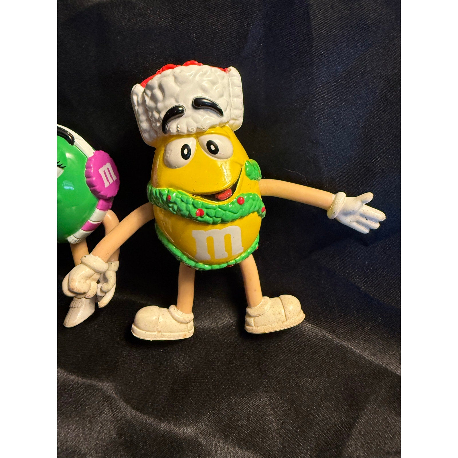 Vintage 2004 Collectable M&M Bendable Characters Entire Set