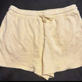 J CREW Extra Soft Drawstring Shorts Women’s Size XS Yellow