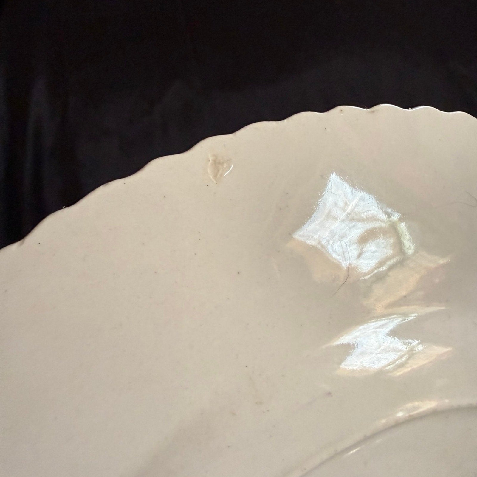 Antique Copper luster ware Gray's Pottery Stroke-on-Trent England 8” Saucer