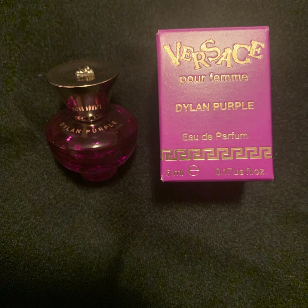 Versace Dylan Purple eau de Parfum 0.17 fl oz Travel Size Bottle NWT
