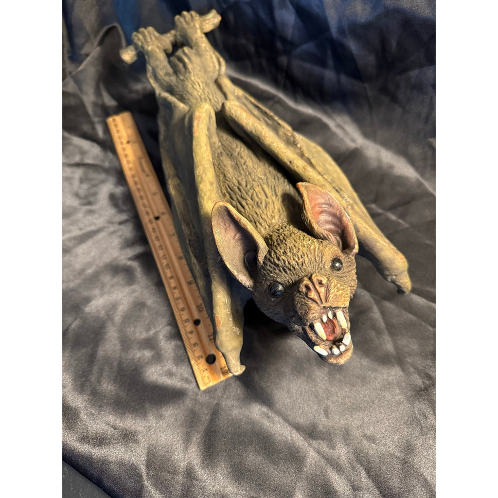 Spirit Halloween Upside Down Hanging 14’’ Latex Bat