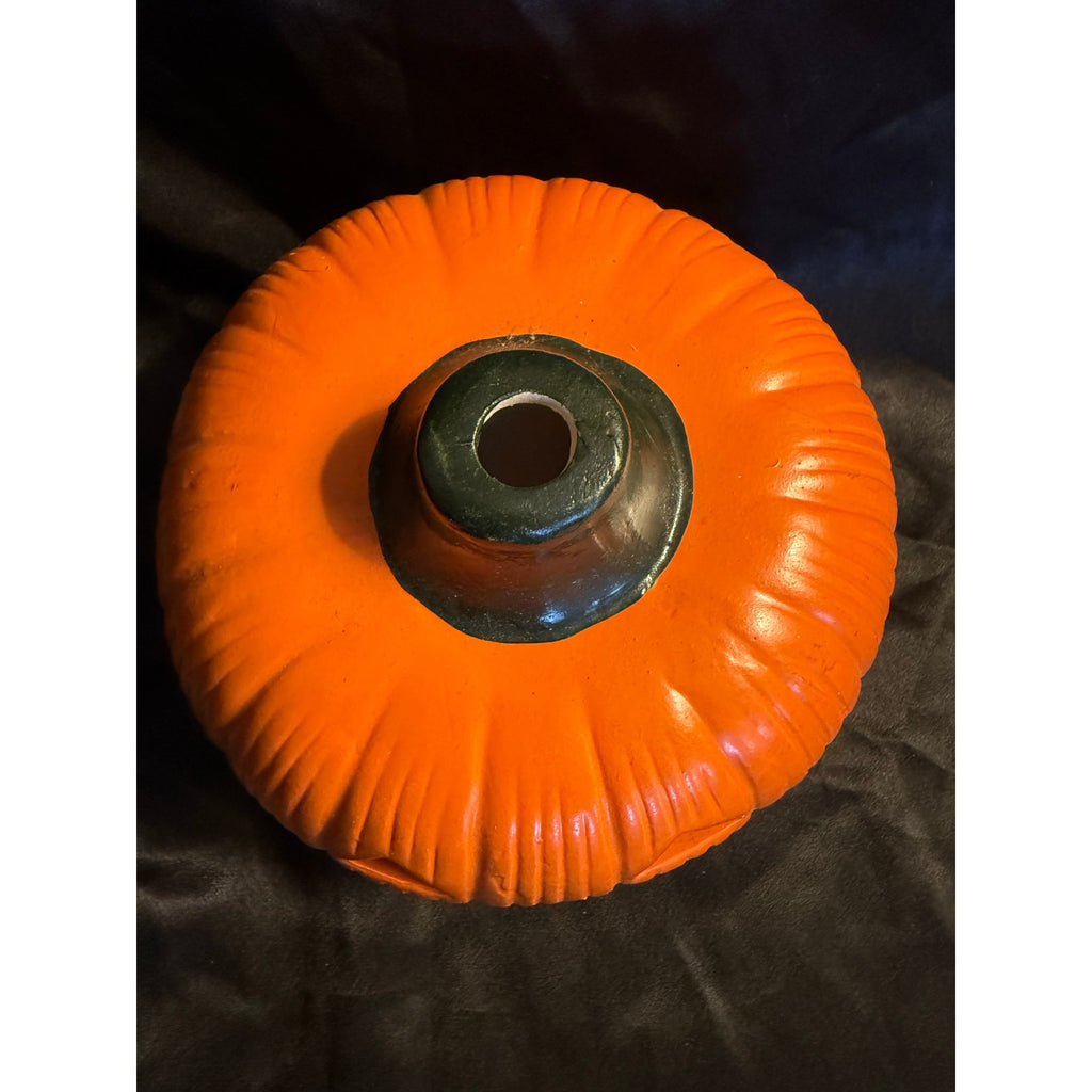 Vintage 80’s ceramic Jack-o-lantern tea light holder
