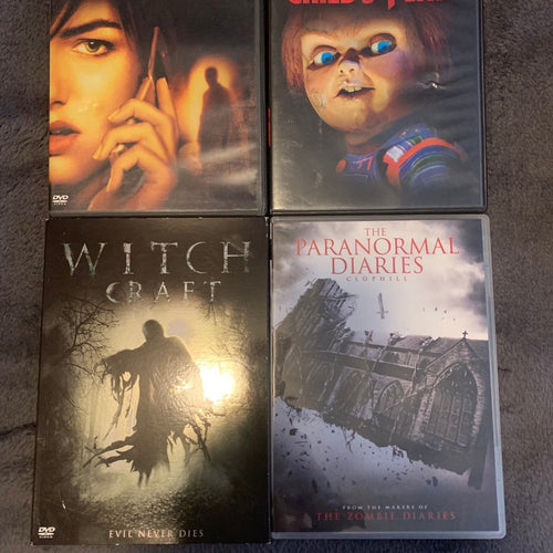 Bundle of 10 Scary Horror Movies Perfect for Halloween!