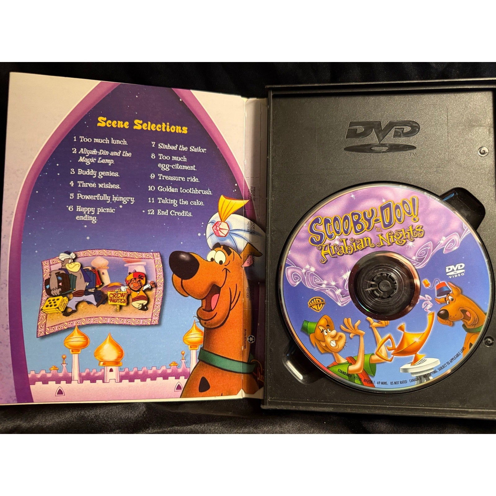 Scooby-Doo in Arabian Nights DVD Hanna-Barbera Yogi Bear Boo boo