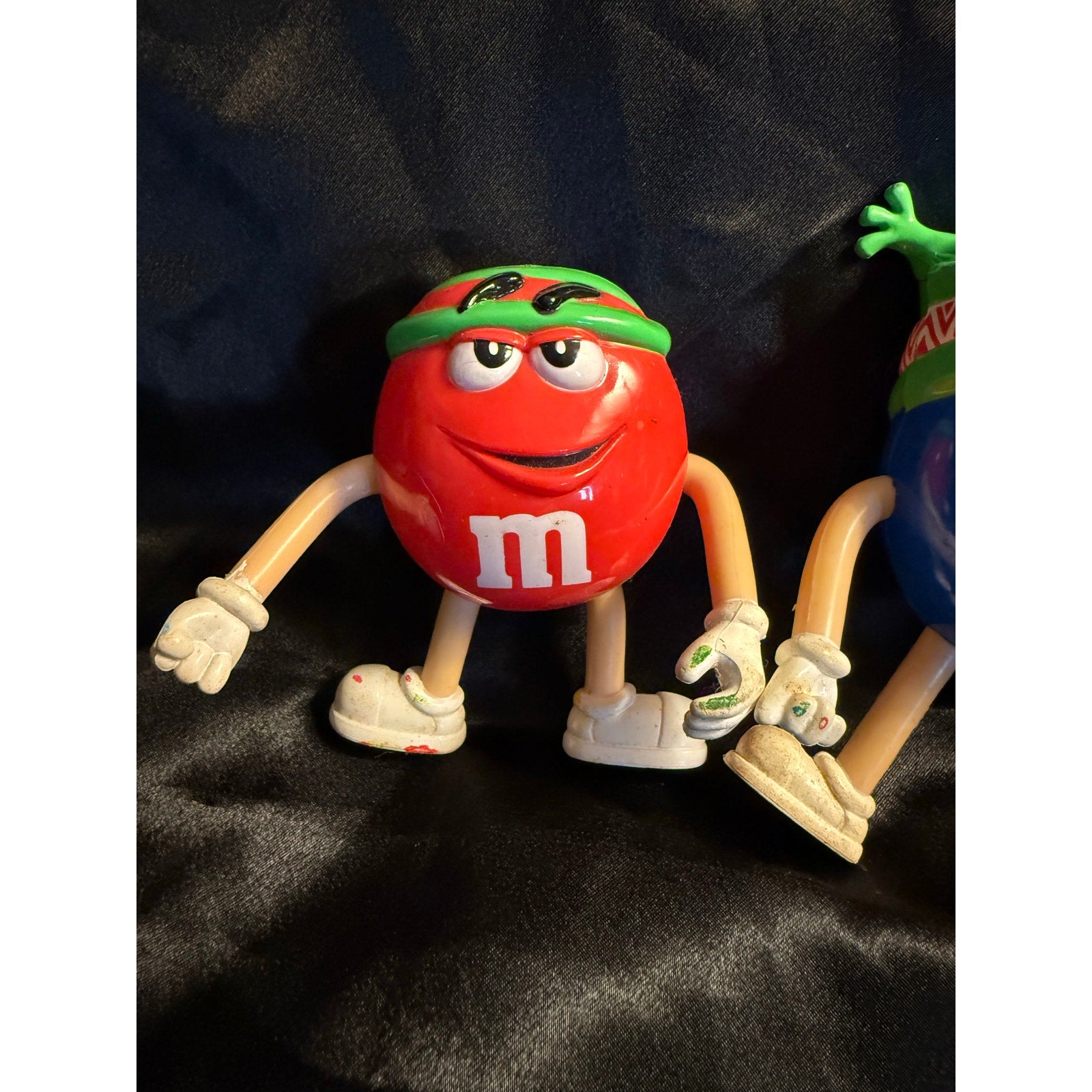 Vintage 2004 Collectable M&M Bendable Characters Entire Set