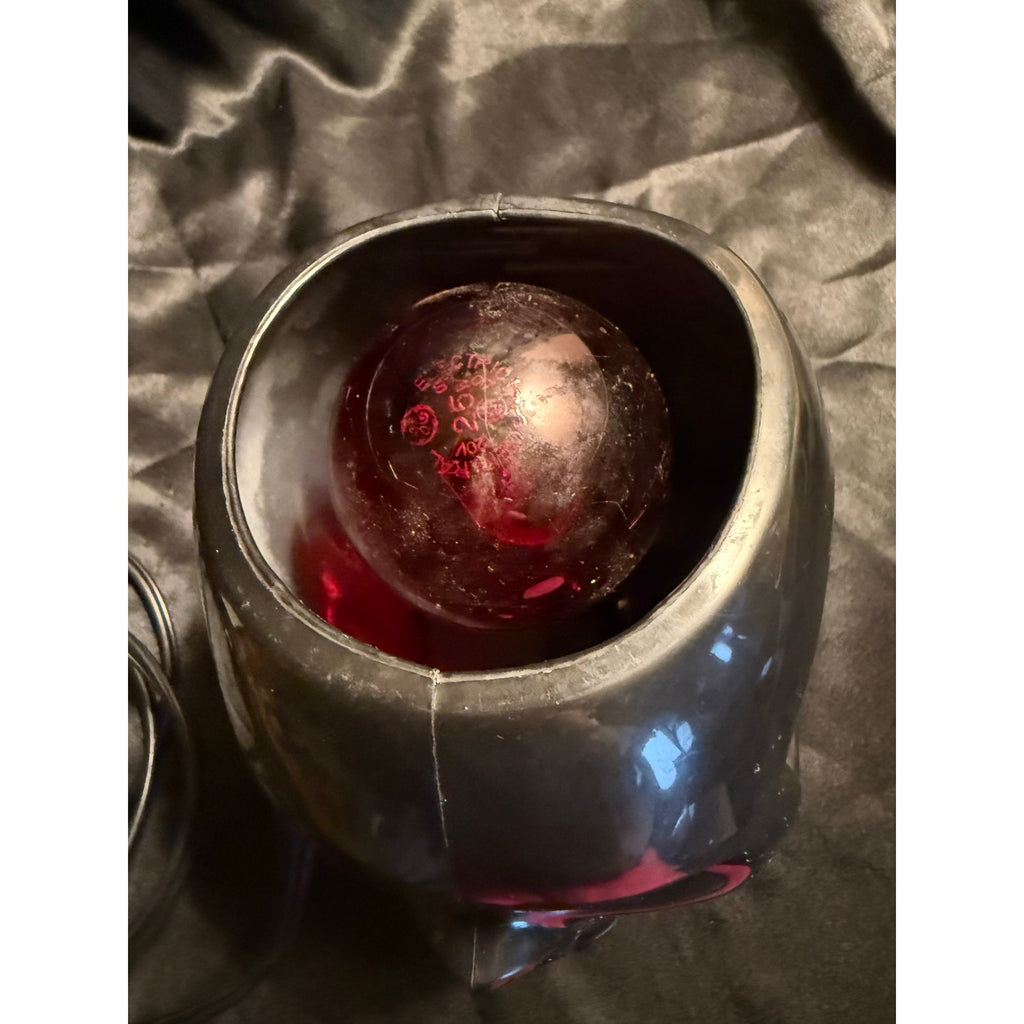 Halloween Black Skull Light Table Decoration 5.5”