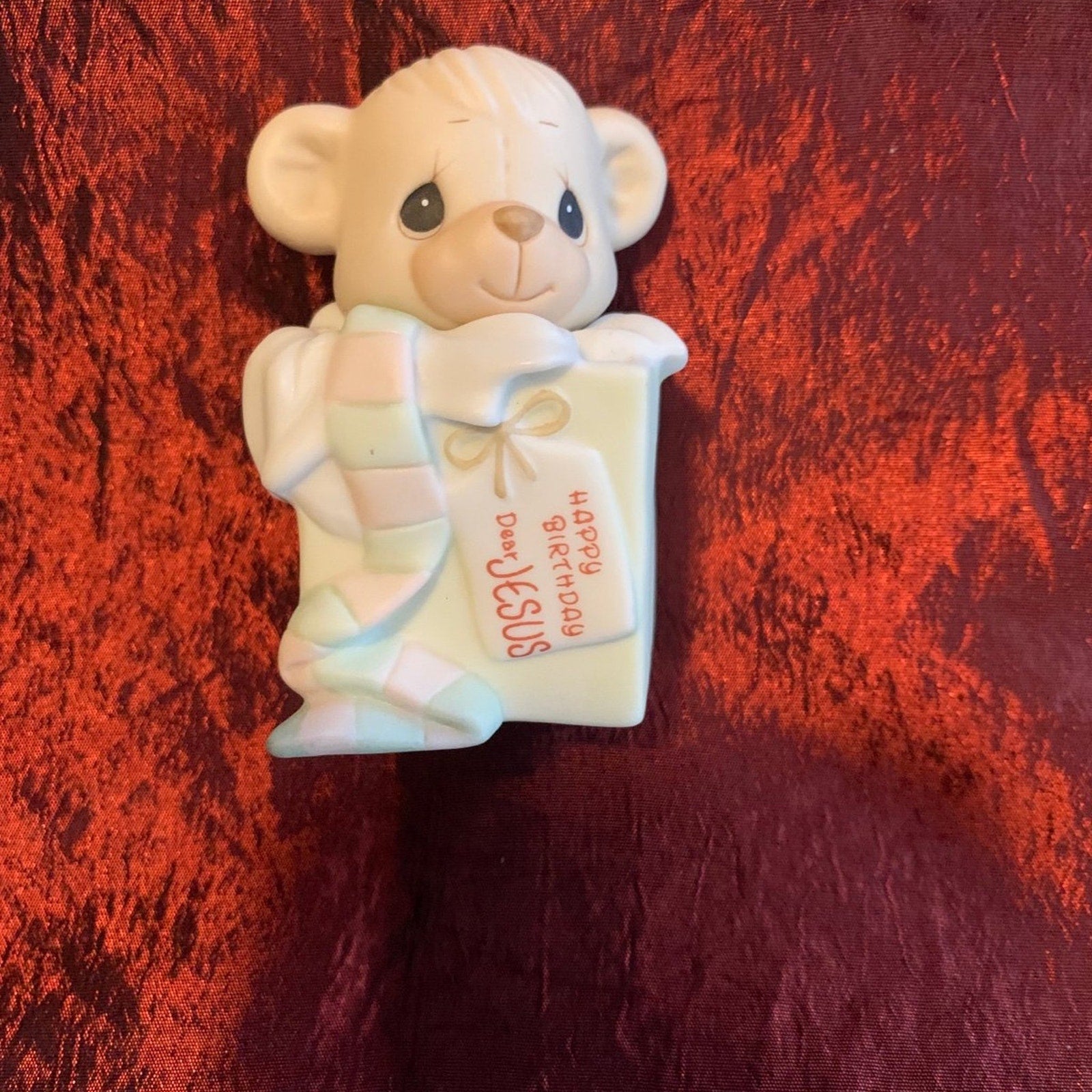 Vintage 1993 Precious Moments Figure Happy Birthday Dear Jesus No Box