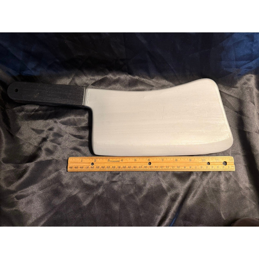 Plastic Prop Meat Cleaver 16" Costume Halloween Cosplay