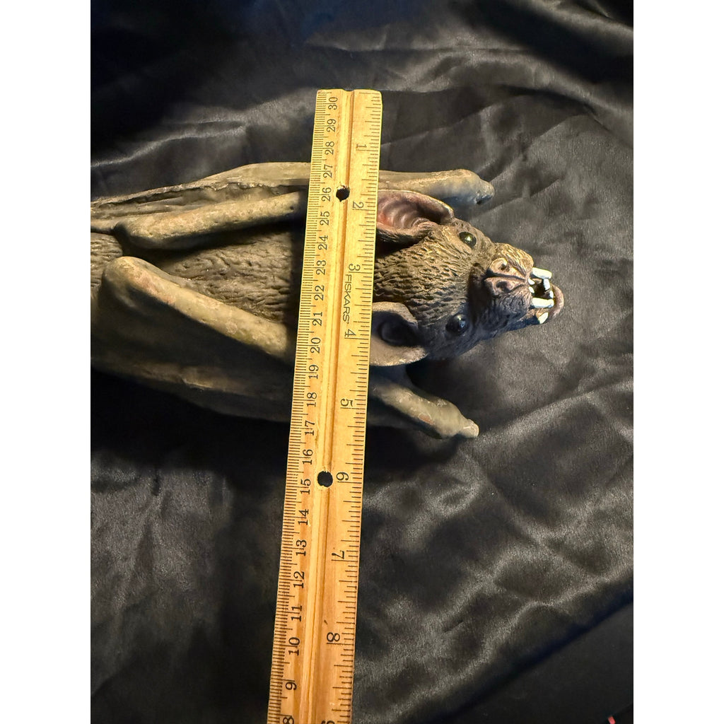 Spirit Halloween Upside Down Hanging 14’’ Latex Bat