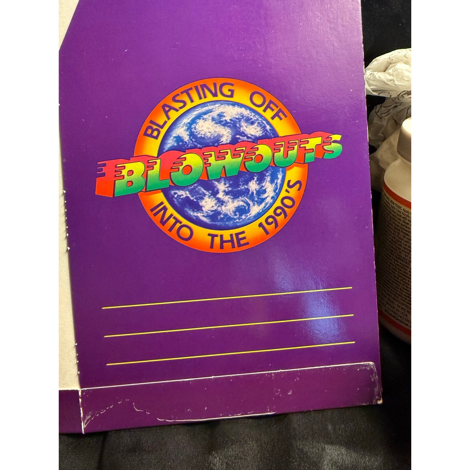 Vintage 1989 Lisa Frank Classic Car Trends Blowouts pocket folder