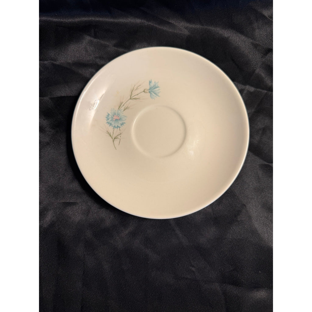 Vintage 50’s Boutonniere pattern saucer from Taylor, Smith & Taylor’s Ever Yours line. 6”