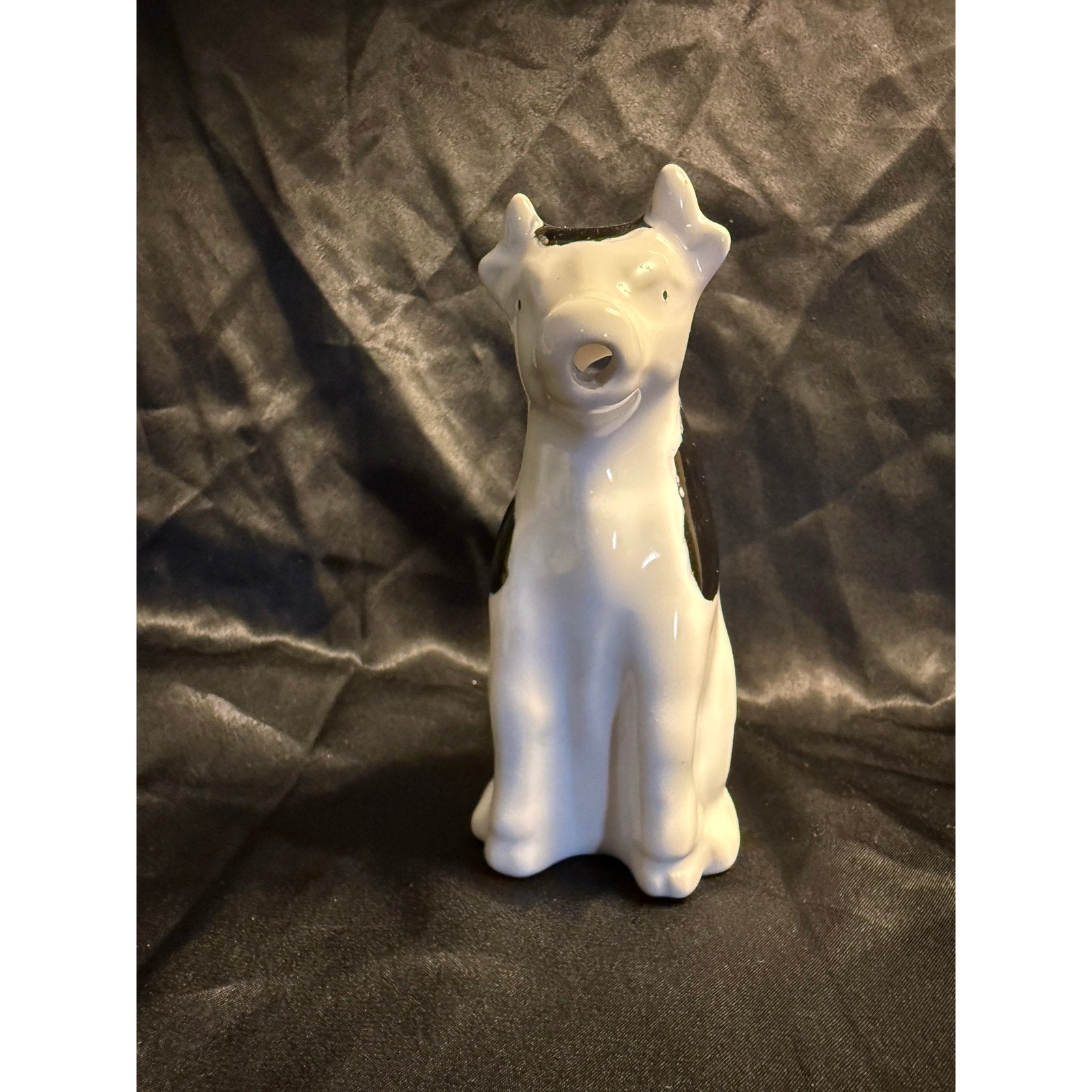 Vintage 60’s small, 6” hand painted cow pitcher by Frutuoso of Portugal