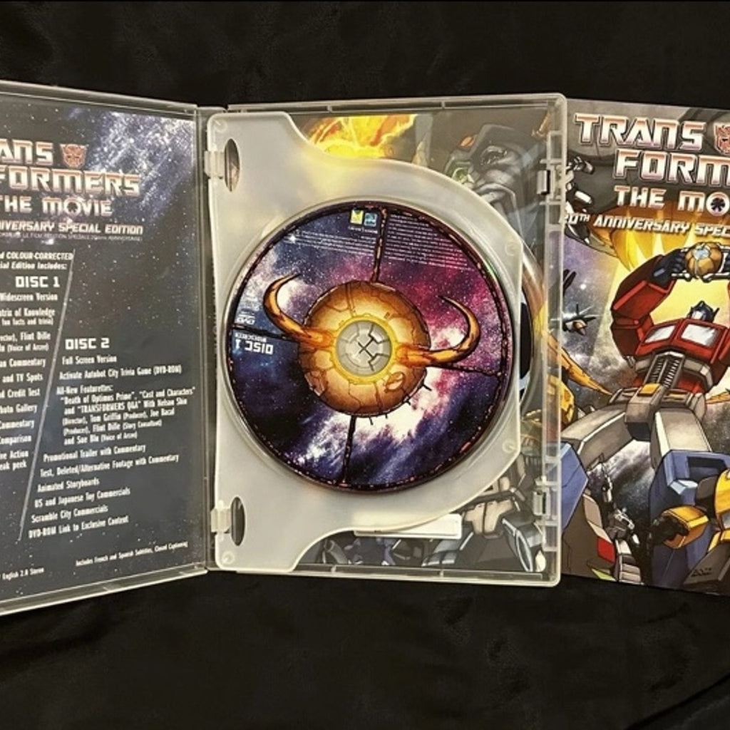 Transformers: The Movie (DVD) 2006 2-Disc Set 20th Anniversary Edition