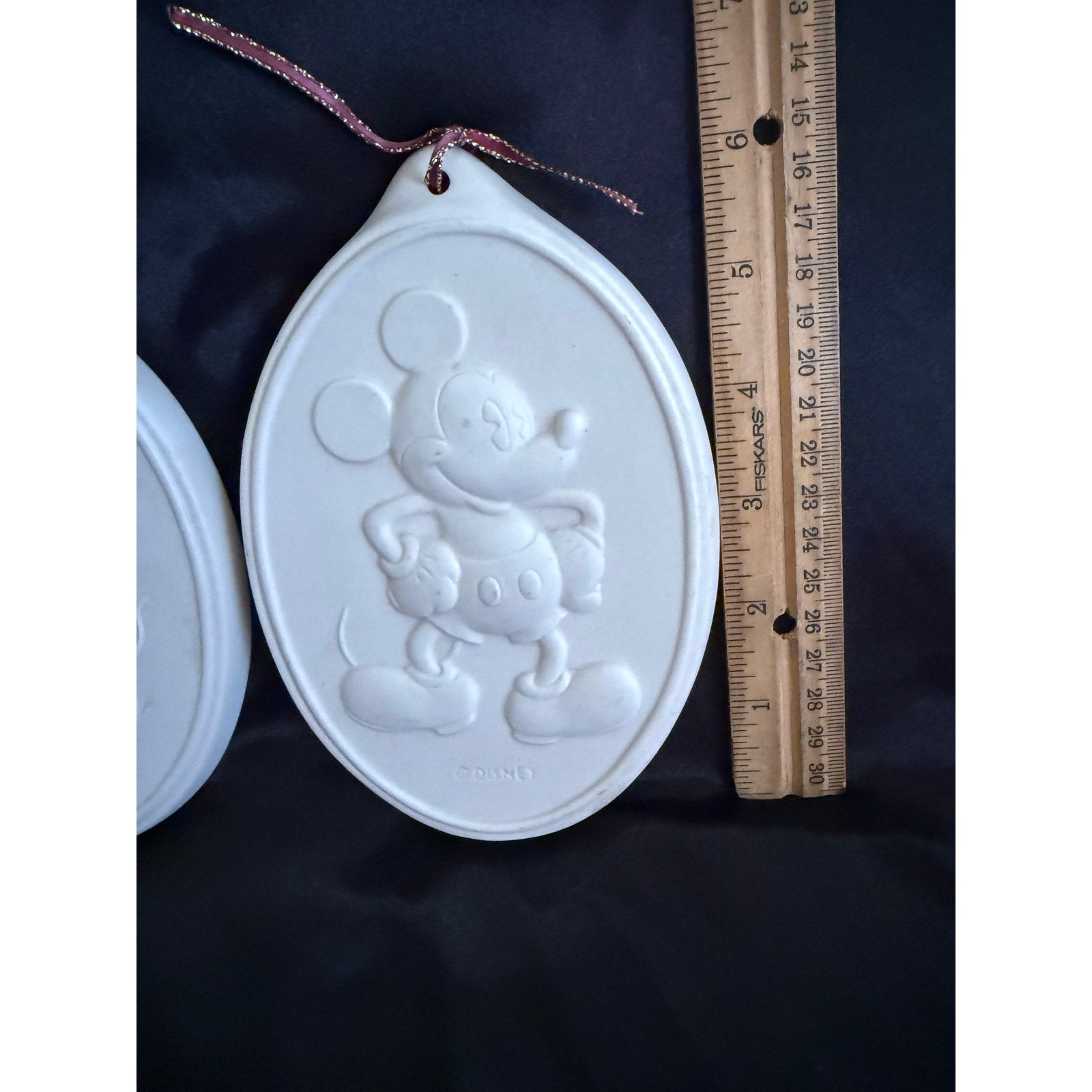 Disney Mickey & Co Cookie Flip Mold Mickey & Minnie Set of 2 6” x 4”