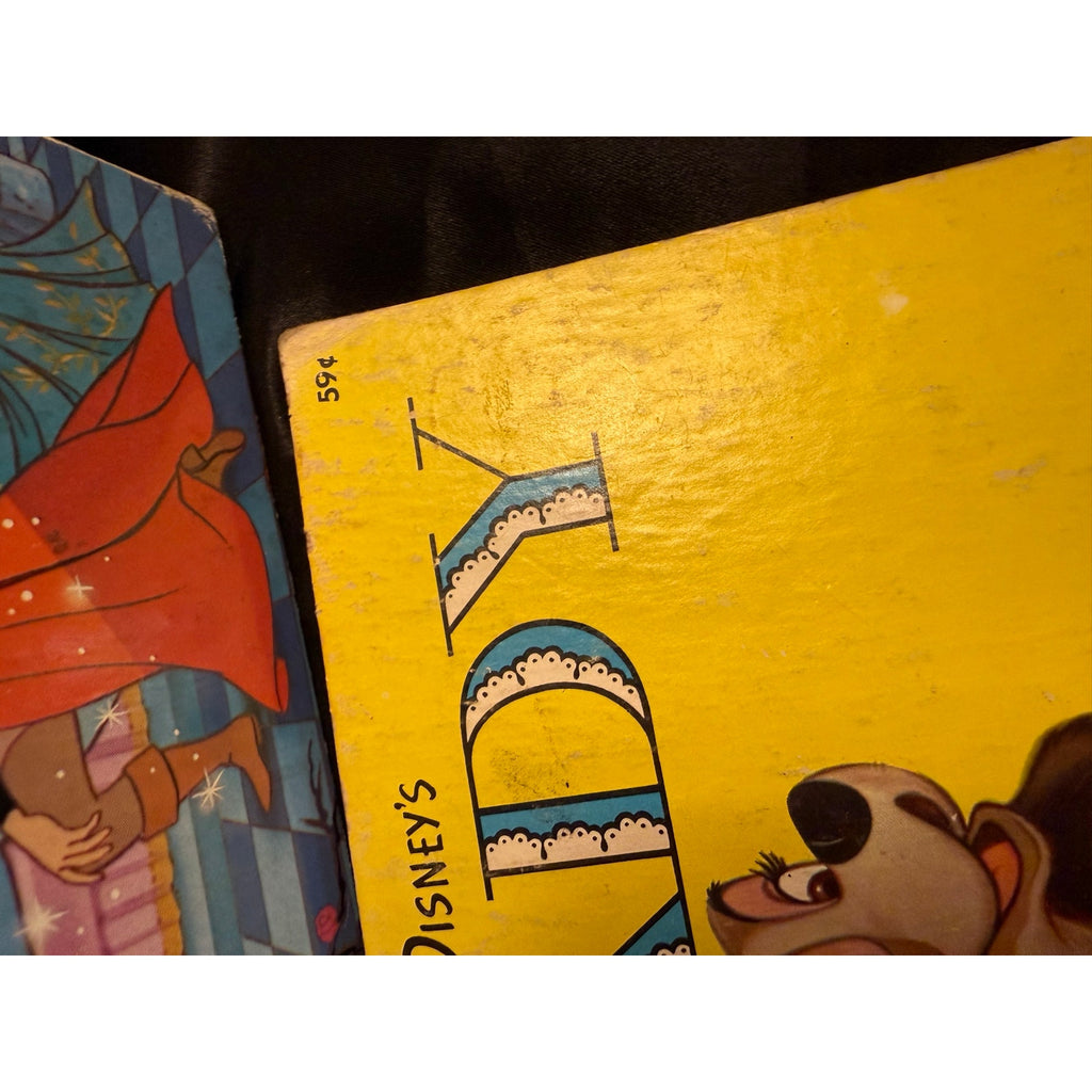 9 Vintage Disney Little Golden Books 40’s-00’s