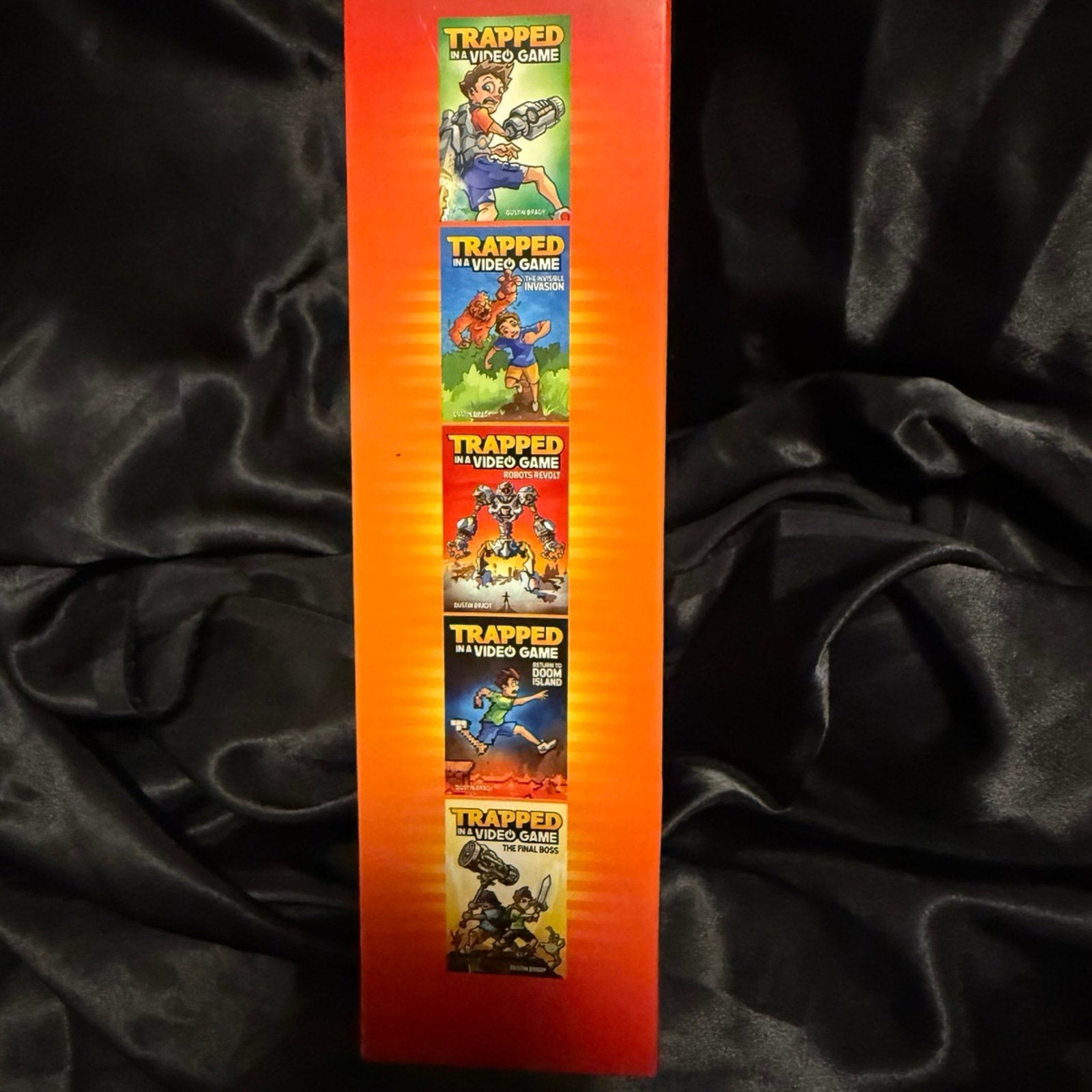 Trapped in a Video Game The Complete Series 5 book box collection Dustin Brady