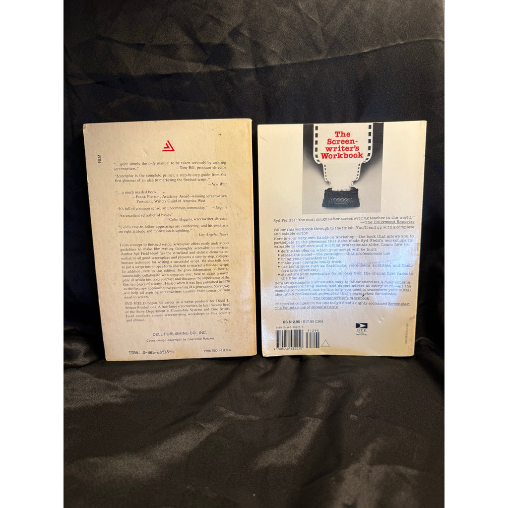 Syd Field books- Screenplay: Foundations in Screenwriting and The Screenwriter’s Workbook