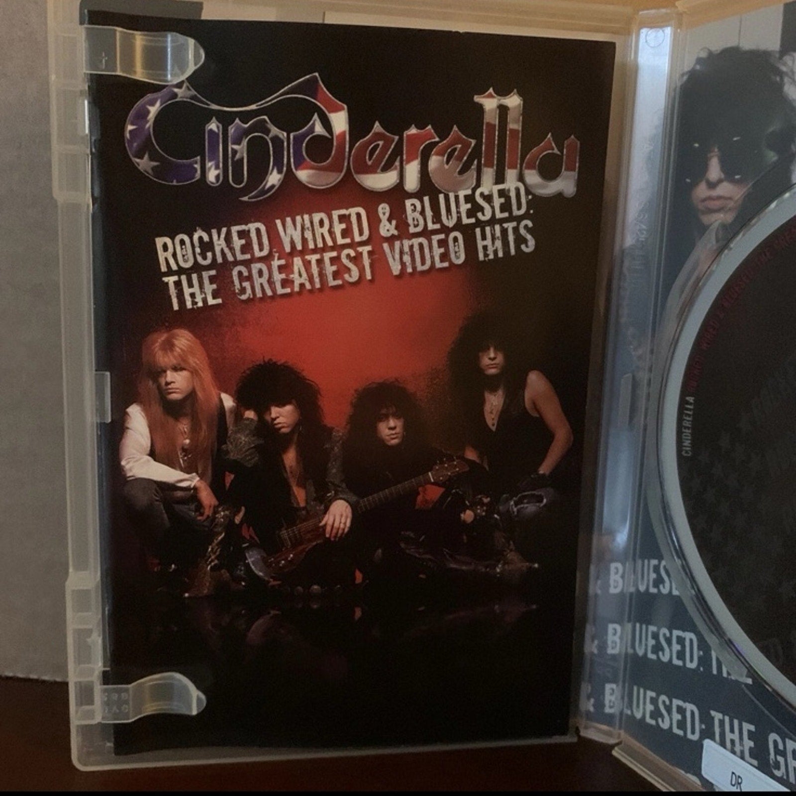 Cinderella Rocked, Wired & Bluesed: The Greatest Video Hits DVD w Insert OOP