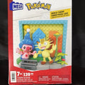 Pokémon Mega Construx TOWN SCENE  Set (139 pc HTJ03) Meowth Mime Jr