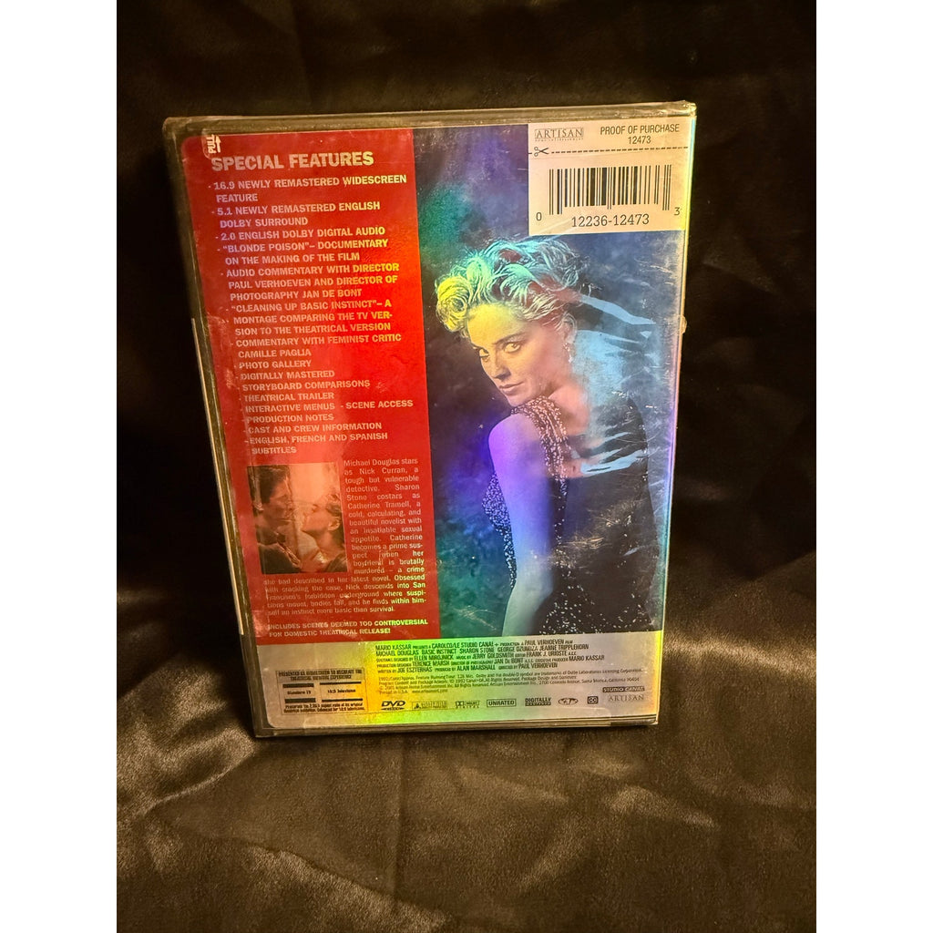Basic Instinct Special Edition Unrated DVD 2001 New, Sealed