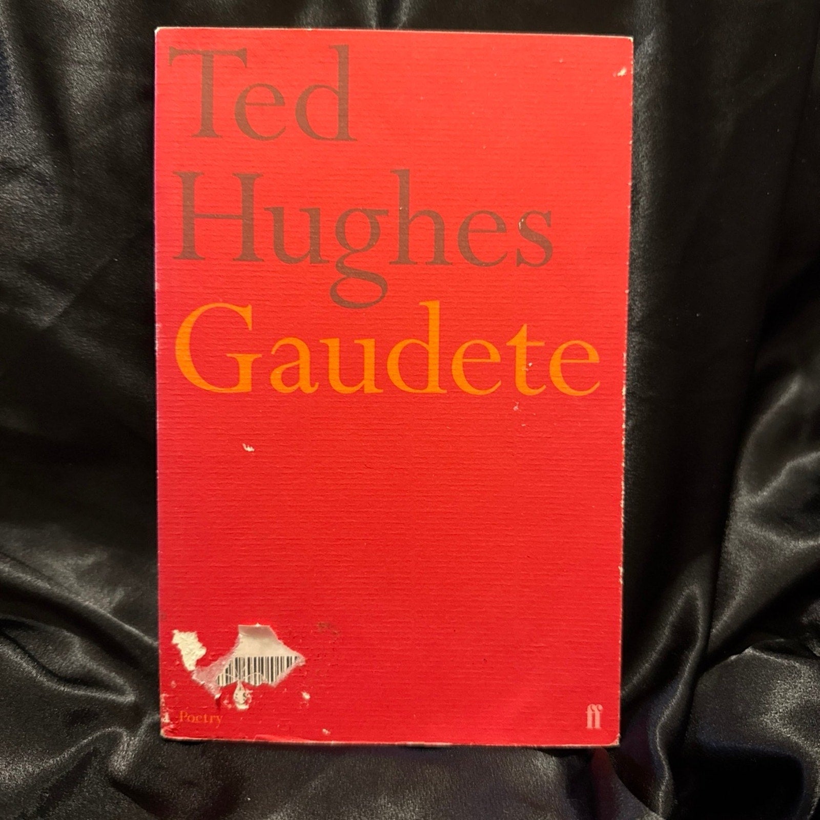 Gaudette paperback poetry Ted Hughes 1977
