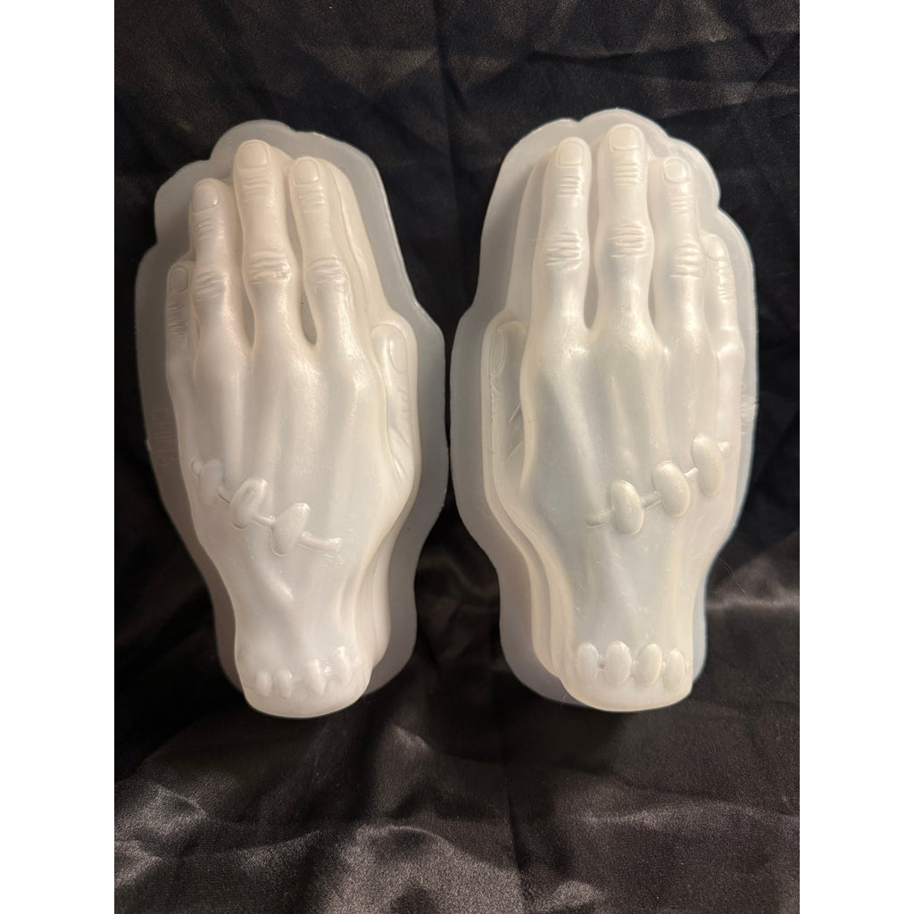 Vintage 90’s Frankenstein hand molds ice jello soap