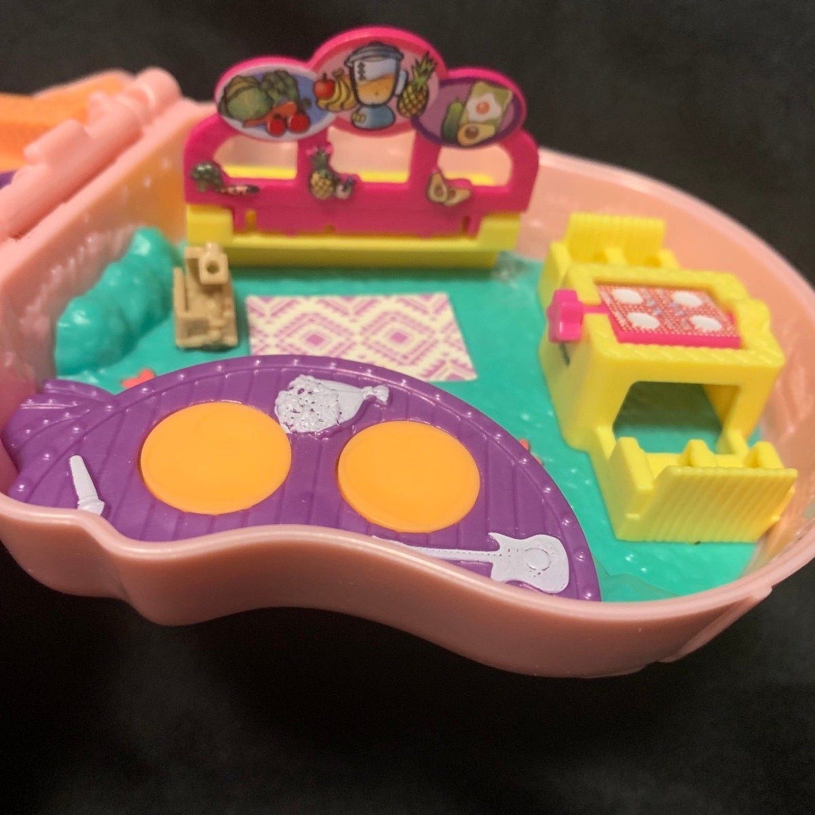 Polly Pocket Llama Music Party Compact No Dolls