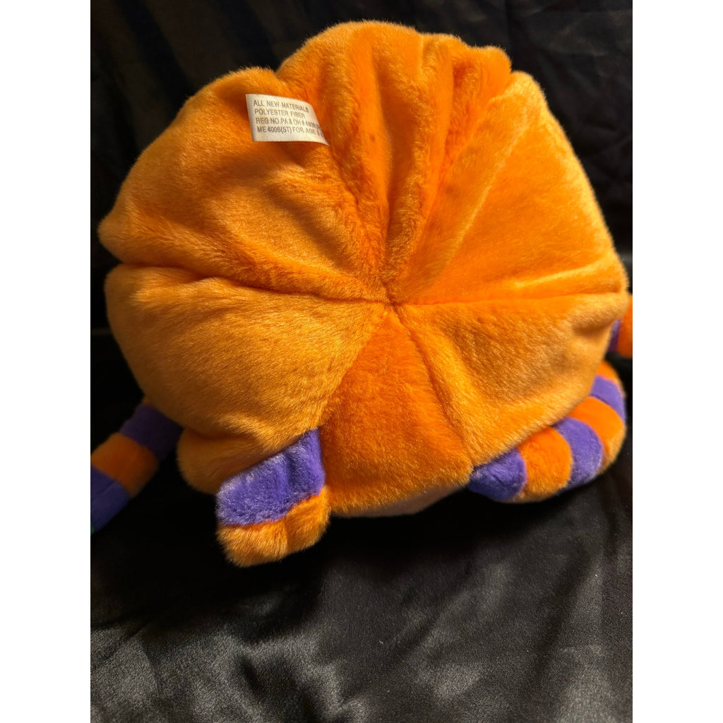 Vintage 90’s Halloween pumpkin witch jack-o-lantern plush 16”