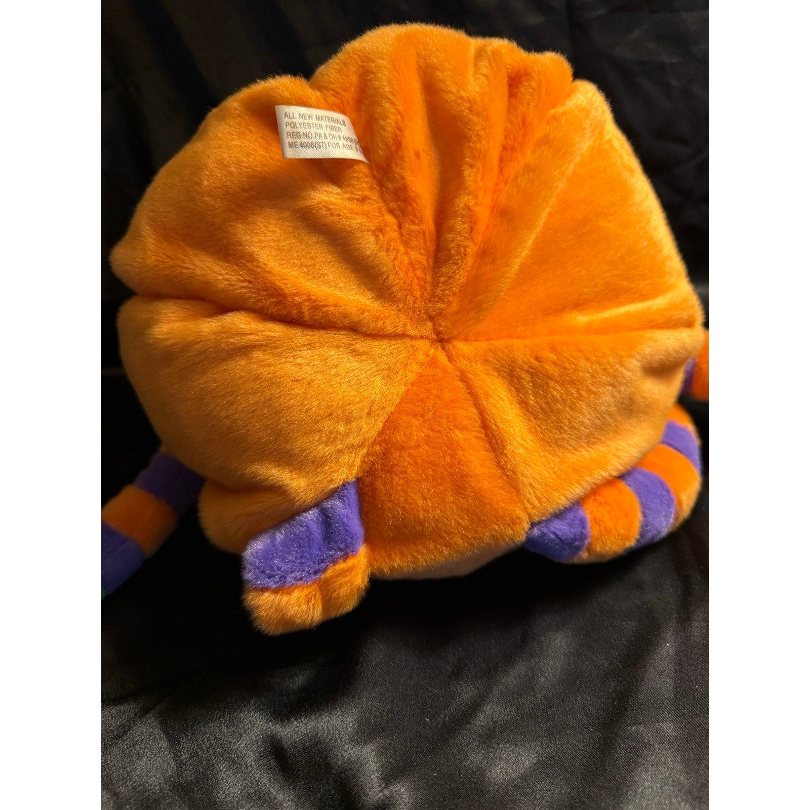Vintage 90’s Halloween pumpkin witch jack-o-lantern plush 16”