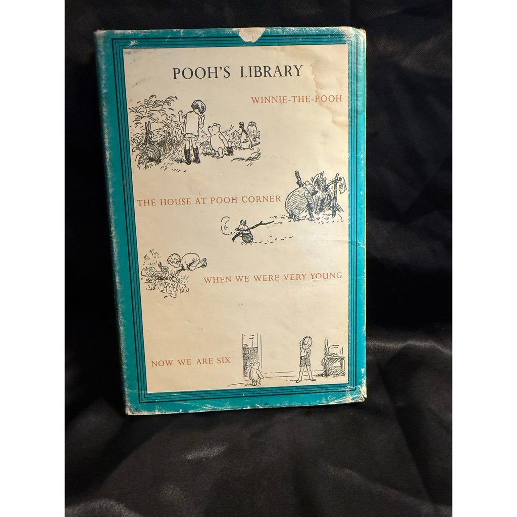 Vintage 1961 hardcover edition of Now We Are Six by A.A. Milne
