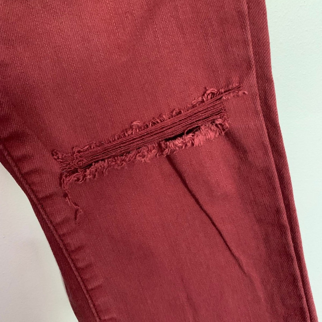 Billabong Women’s Jeans Size 26 Burnt Red Color