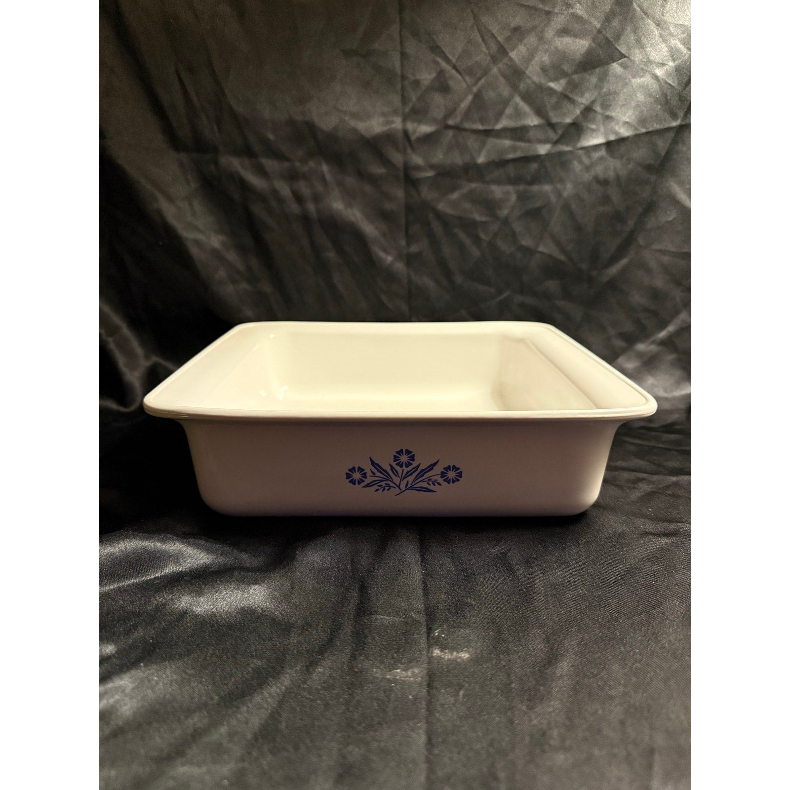 Vintage 1970s Corning Ware P 322 Blue Cornflower 8” X 8” X 2” Baking Dish