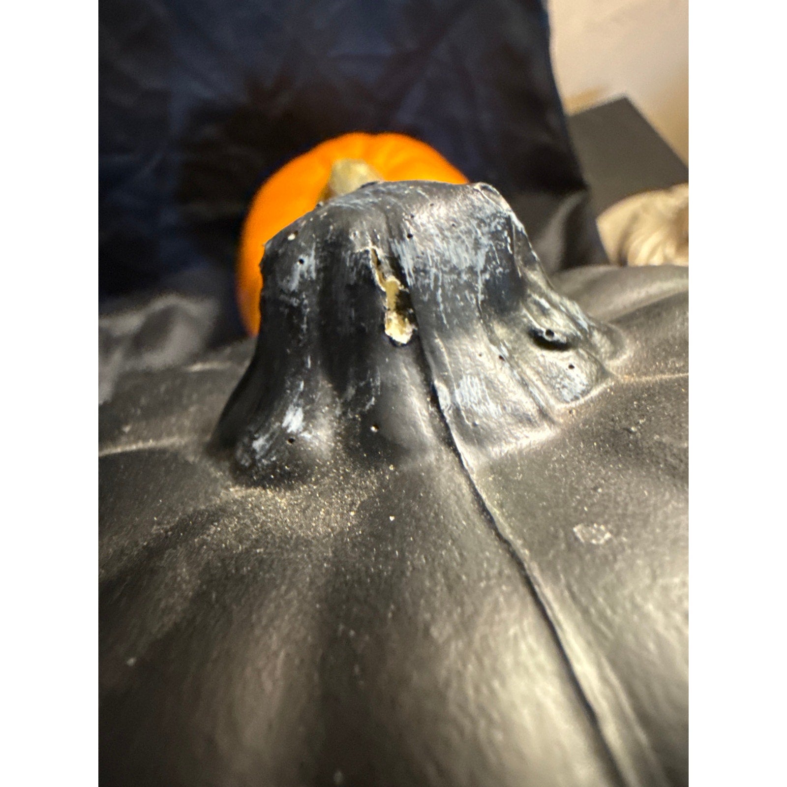 3 Uncarved foam pumpkins for crafting Halloween Fall 6” Funkins