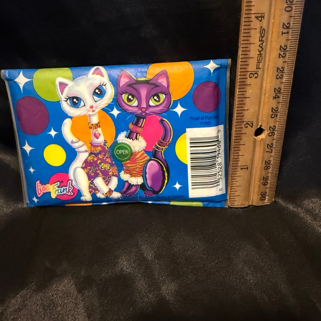 Vintage Y2K Lisa Frank Roxie and Rollie printed Tissues in reusable pack