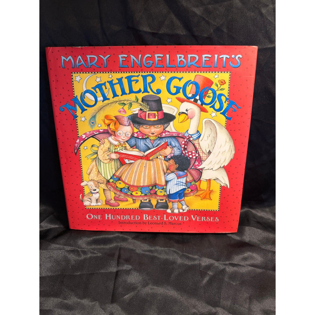 Vintage 05 Mary Engelbreit's Mother Goose One Hundred Best-Loved Verses Hardcover w dust jacket